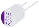 PANASONIC 100SXE27MX Polymer Aluminium Electrolytic Capacitor, 27 &micro;F, 100 V, 0.04 ohm, 1000 hours @ 125&deg;C, &plusmn; 20%