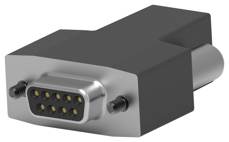 AMP - TE CONNECTIVITY 1-747943-5 D Sub Connector, Standard, Receptacle, AMPLIMITE HDE-20 Series, 9 Contacts, DE, IDC / IDT