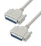 L-COM CRMN25MM-10 Computer Cable, D Subminiature Plug, 25 Way, D Subminiature Plug, 25 Way, 10 ft, 3.05 m