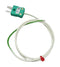 LABFACILITY Z2-K-0.3-C25-MP-I Thermocouple, K, 250 &deg;C, 0.98 ft, 300 mm XF-3046-FAR