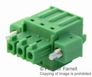 PHOENIX CONTACT FK-MCP 1,5/ 3-STF-3,81 Pluggable Terminal Block, 3.81 mm, 3 Ways, 26AWG to 16AWG, 1.5 mm&sup2;, Push In, 8 A 1851245, GTIN UPC EAN: 4017918110291