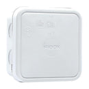FIBOX JB 2.5 WH Plastic Enclosure, Junction Box, Polypropylene (PP), 49 mm, 90.5 mm, 90.5 mm, IP65