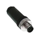 TURCK BS 8151-0/PG9 Sensor Connector, Field wireable, M12, Female, 5 Positions, Screw Socket, Straight Cable Mount