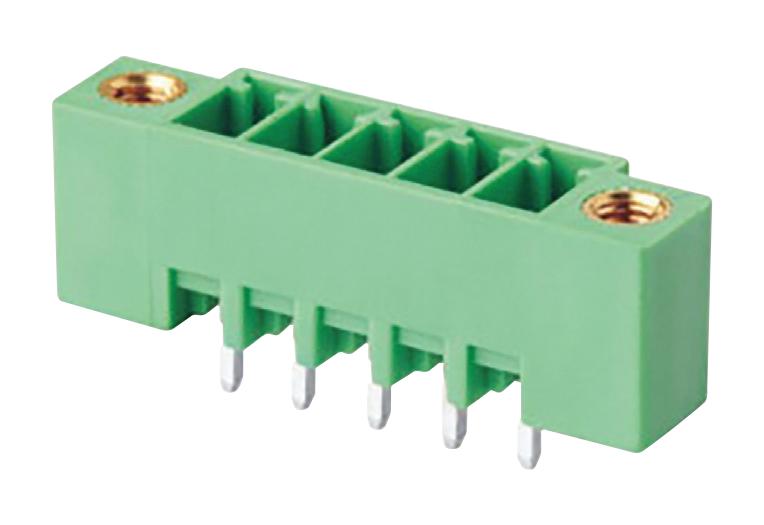IMO PRECISION CONTROLS 20.155MVF/2-E Terminal Block, Header, 3.5 mm, 2 Ways, 10 A, 250 V, Through Hole Vertical