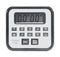 MCM 80-1675 Countdown/Up Timer IC, 1 Second to 99 Minutes, 2 Ranges, 4 Digit, 1.5 V