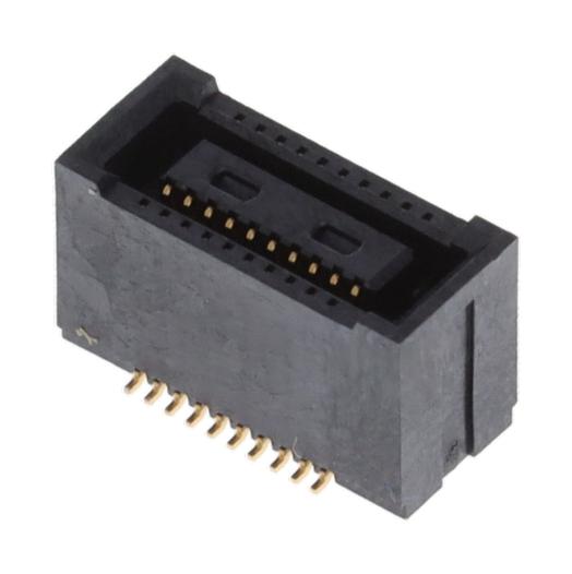 HIROSE / HRS DF40TC(4.0)-20DS-0.4V(58) Mezzanine Connector, Receptacle, 0.4 mm, 2 Rows, 20 Contacts, Surface Mount Straight