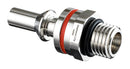 AMPHENOL LTW SQD-02PADM-PRD001 Liquid Cooling Plug, 7/16"-20UNF, Stainless Steel, Red, Valve, SnapQD Series