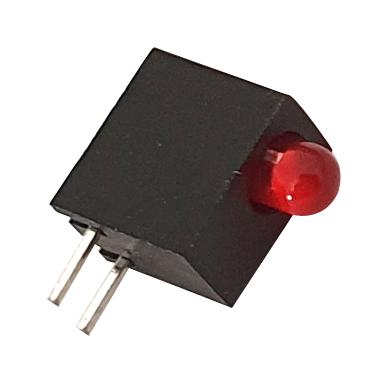 CML INNOVATIVE TECHNOLOGIES 15701002 Circuit Board Indicator, Red, 1 LEDs, Through Hole, T-1 (3mm), 20 mA, 200 mcd