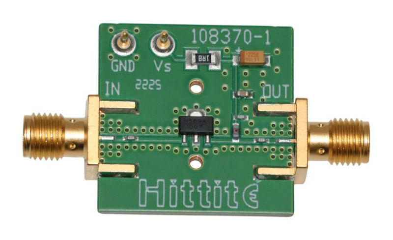 ANALOG DEVICES EV1HMC589AST89 Evaluation Board, HMC589AST89, 4GHz, InGaP, HBT, MMIC, RF Gain Block Amplifier