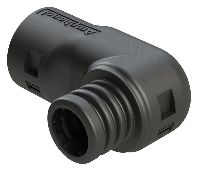 AMPHENOL SINE/TUCHEL ATMBS-016-0005 BACKSHELL, PLUG CONN, 2/3/4POS, 90DEG