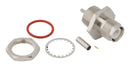 AMPHENOL RF 031-6977 RF / Coaxial Connector, TNC RP Coaxial, Straight Bulkhead Jack, Crimp, 50 ohm