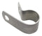 HELLERMANNTYTON ALU7.M3P Fastener, Screw Mount Cable Clamp, 11.1 mm, Aluminium Alloy, Natural, 12.7 mm