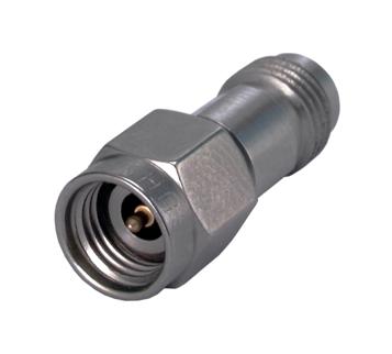 HUBER+SUHNER 33"SK-PC24-50-1/199"NE RF / Coaxial Adapter, SK, Plug, 2.4mm Coaxial, Jack, Straight Adapter, 50 ohm