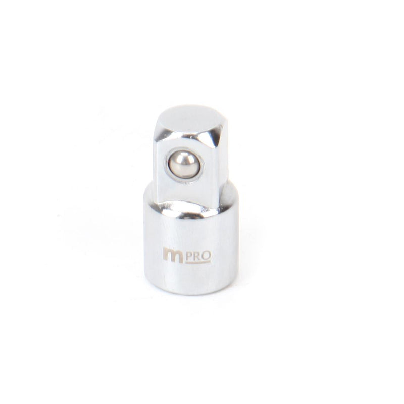 MULTICOMP PRO MP012619 Socket Adaptor, Mirror Surface, 1/4" to 3/8", Chrome Vanadium