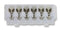 AMP - TE CONNECTIVITY 173977-6 IDC Connector, 28-26 AWG, IDC Receptacle, Female, 2 mm, 1 Row, 6 Contacts, Cable Mount