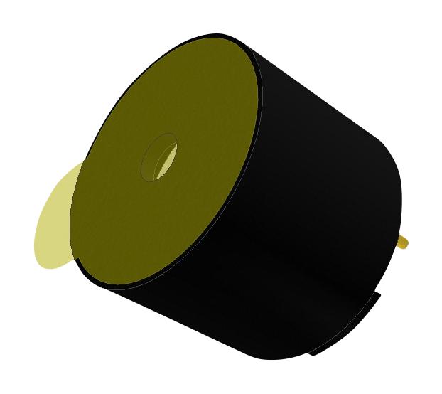 PUI AUDIO AT-1220-TWT-5V-R Transducer, Buzzer, 2.048 kHz, 45 mA, 3 V to 8 V, 85 dBA, Through Hole