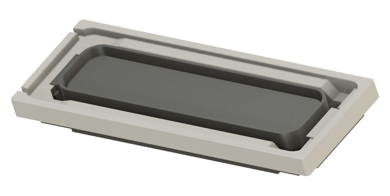 PUI AUDIO AS02504MO-SP9 Speaker, General Purpose, 700Hz to 20kHz, 4 ohm, 2.5W, 89 dB, Oval w/ Rectangular Frame, Panel Mount