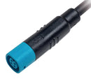 MULTICOMP PRO MP013712 Sensor Cable, IP67, 3A, PVC, R Type Receptacle, Free End, 8 Positions, 300 mm, 11.8 "