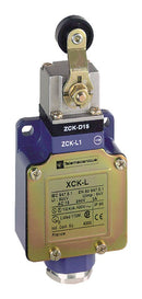 TELEMECANIQUE SENSORS XCKL115H7 Limit Switch, Roller Lever, SPST-NO, SPST-NC, 3 A, 240 V, 0.25 N, OsiSense XC
