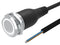 EAO 82-6655.2154 Vandal Resistant Switch, Ring Illuminated, 24V LED, 82 Series, 22 mm, SPDT, Maintained