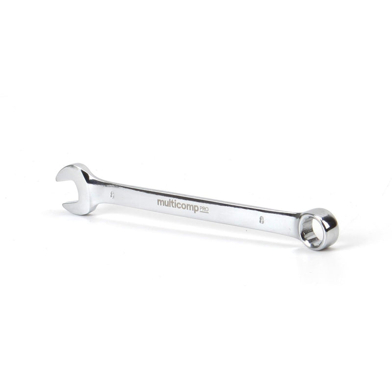 MULTICOMP PRO MP-CW8MM Combination Wrench, 7mm AF Size, Chrome Vanadium