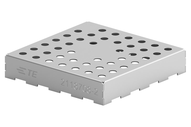 TE CONNECTIVITY 2118708-2 Shielding Gasket, Cold Rolled Steel, EMI Shielding, 26.21mm Length