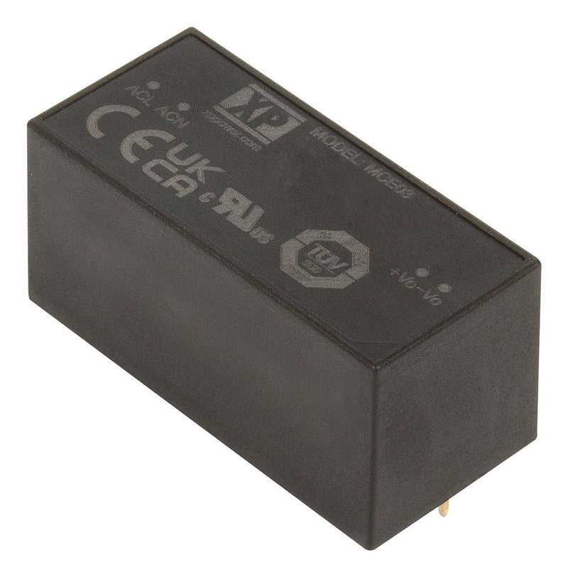 XP POWER MCE03US24-P AC/DC PCB Mount Power Supply (PSU), Open Frame, Medical, 1 Output, 3 W, 24 VDC, 125 mA