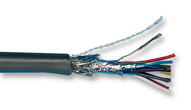Alpha Wire 3304 SL005 3304 SL005 Multicore Cable Control Screened 4 Core 28 AWG 0.09 mm&Acirc;&sup2; 100 ft 30.5 m