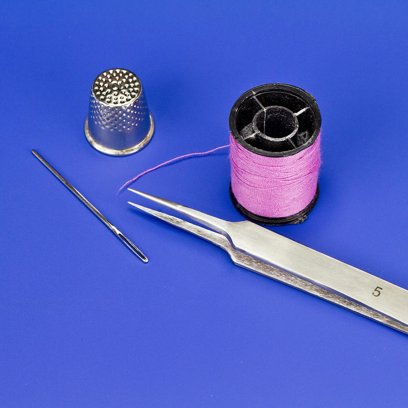 MULTICOMP PRO MP012547 Tweezer, Fine, Straight, Pointed, 120 mm Overall Length, Stainless Steel