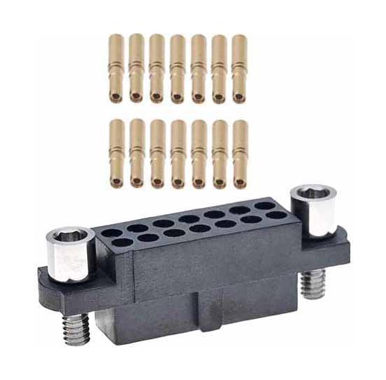 HARWIN M80-4814205 Rectangular Connector, Datamate J-Tek M80, 42 Contacts, Receptacle, 2 mm, Crimp, 2 Row