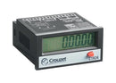 CROUZET 87622070 Totalizer, 8 Digit LCD, Voltage, Non-Backlit, 10 to 260 VAC, CTR24 Series
