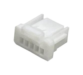 MULTICOMP PRO MP013838 Connector Housing, Natural, Nylon 6.6, MP 1MM Lock Wire-to-Board, Receptacle, 5 Ways, 1 mm