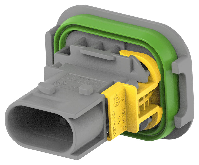 AMP - TE CONNECTIVITY 2-1703843-2. AUTOMOTIVE HOUSING, PLUG, 2POS, PBT