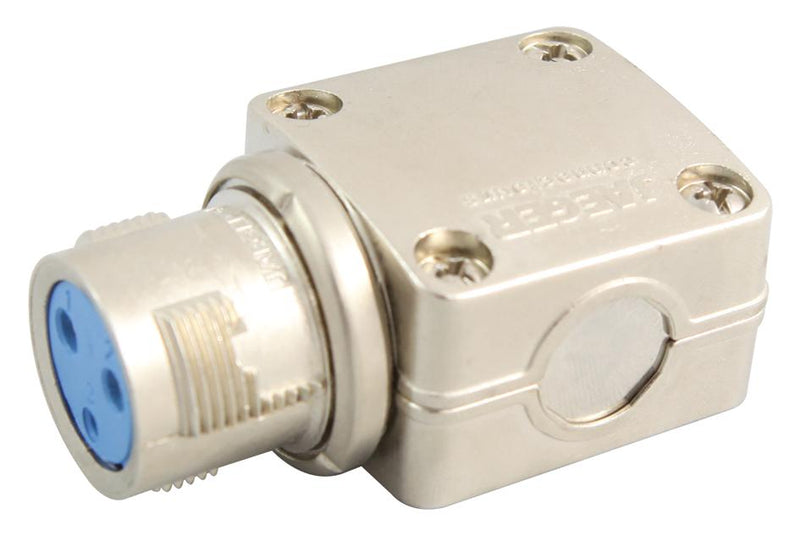 JAEGER 530 153 006 Circular Connector, Circular Industrial, Standard Series, Cable Mount Plug, 3 Contacts