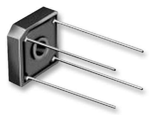 ONSEMI GBPC1506W Bridge Rectifier, Single Phase, 600 V, 15 A, Module, 4 Pins, 1.1 V