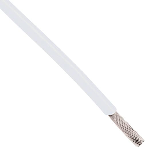 BELDEN 83045 009100 HOOK UP WIRE, 100FT, 28AWG COPPER, WHITE