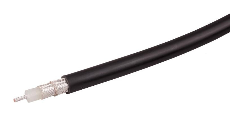 HUBER+SUHNER RADOX OFL RF 214 Coaxial Cable, Radox RF 214, RG214, 50 ohm, 328 ft, 100 m