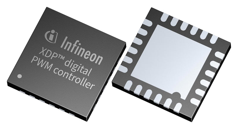 INFINEON XDPP1148100BXUMA1 Digital Power Supply Controller, Single Phase/Interleaved, 2MHz, 3.63V, -40 to 125&deg;C, VQFN-EP-24 XDPP1148-100B, SP005990504
