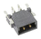 HARTING 15550022601000 Pin Header, Board-to-Board, 2.54 mm, 1 Rows, 2 Contacts, Surface Mount Right Angle