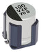 Panasonic EEHZF1H101V EEHZF1H101V Hybrid Aluminium Electrolytic Capacitor Vibration-Proof 100 &Acirc;&micro;F &plusmn; 20% 50 V Radial Can - SMD