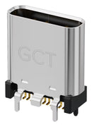 GCT USB4225-03-0880-C USB Connector, Profile Height-8.8MM, USB Type C, USB 3.2, Receptacle, 24 Ways