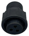 NORCOMP 868-03A-203R001 Circular Connector, Circular Connector, Cavalier Series, Cable Mount Receptacle, 3 Contacts