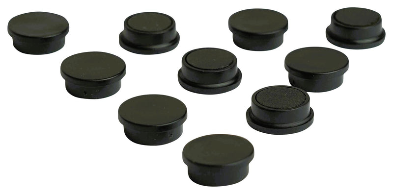 ECLIPSE MAGNETICS RM765/BLK Marker Magnet, Ferrite, 20 mm Diameter x 7mm Height, Black