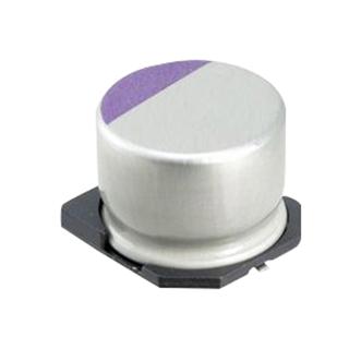 PANASONIC 16SVPE470M Polymer Aluminium Electrolytic Capacitor, 470 &micro;F, 16 V, Radial Can - SMD, 0.01 ohm