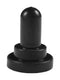 NKK SWITCHES AT402A SPLASHPROOF BOOT, BLACK, SWITCH