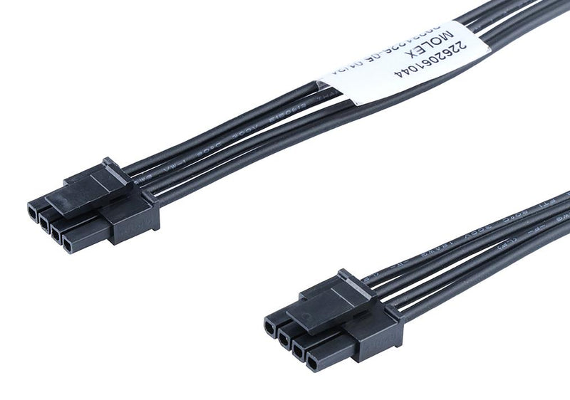 MOLEX 2262061044 Cable Assembly, Micro-Fit 3.0 Receptacle to Micro-Fit 3.0 Receptacle, 4 Ways, 3 mm, 1 Row, 600 mm