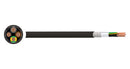 MULTICOMP PRO PP001539 Multicore Cable, Servo Motor Supply, Class 5 Flex, Screened, 4 Core, 1.5 mm&sup2;, 164 ft, 50 m
