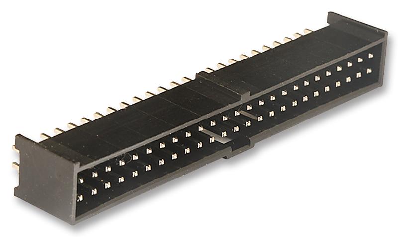 MOLEX 90130-1150 Pin Header, Signal, 2.54 mm, 2 Rows, 50 Contacts, Through Hole Straight, C-Grid III 90130
