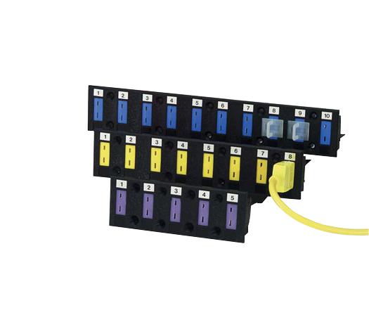 OMEGA MBS-07 Bezel Strip Mount, SMP Connector, 7 Position, 12.1 cm Width, Panel Mount