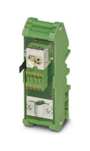 PHOENIX CONTACT 2901642 Terminal Block Interface, RJ45 Jack, Spring Cage Clamp Type 8 Position Terminal Block, -990 V 2901642, FL-PP-RJ45-SCC